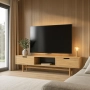 Szafka RTV-44 Drewno Lite Dąb Loft Lakier Rozmiary od 100 cm do 200 cm PREMIUM